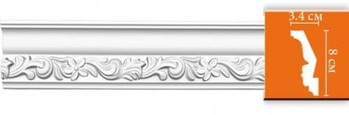 Потолочный плинтус из пенопласта, пвх, полиуретана, пенополистирола и дюрополимера.