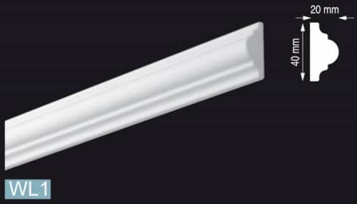 Потолочный плинтус из пенопласта, пвх, полиуретана, пенополистирола и дюрополимера.