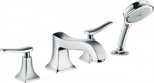 Купить Смеситель Hansgrohe Metris Classic для ванны c душем 31314000 по низкой цене