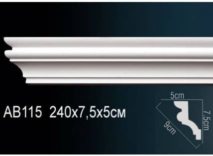 Потолочный плинтус из пенопласта, пвх, полиуретана, пенополистирола и дюрополимера.