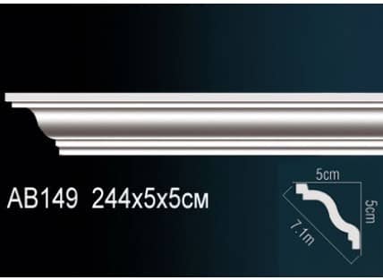 Потолочный плинтус из пенопласта, пвх, полиуретана, пенополистирола и дюрополимера.