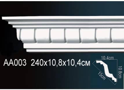 Потолочный плинтус из пенопласта, пвх, полиуретана, пенополистирола и дюрополимера.