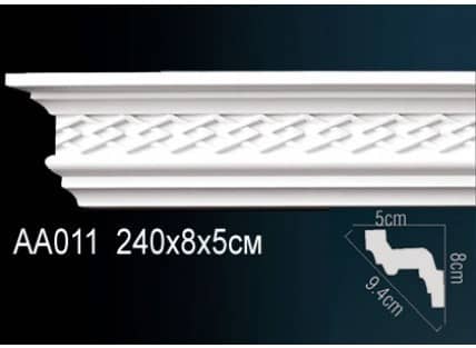 Потолочный плинтус из пенопласта, пвх, полиуретана, пенополистирола и дюрополимера.