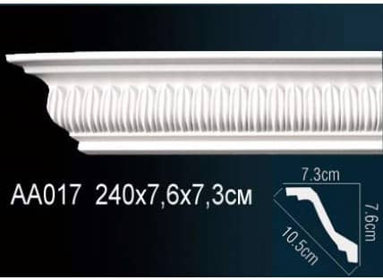 Потолочный плинтус из пенопласта, пвх, полиуретана, пенополистирола и дюрополимера.