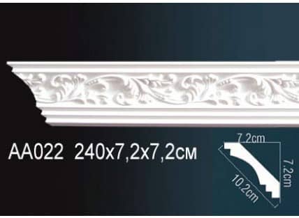 Потолочный плинтус из пенопласта, пвх, полиуретана, пенополистирола и дюрополимера.
