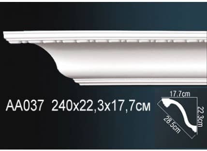 Потолочный плинтус из пенопласта, пвх, полиуретана, пенополистирола и дюрополимера.