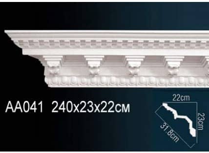 Потолочный плинтус из пенопласта, пвх, полиуретана, пенополистирола и дюрополимера.