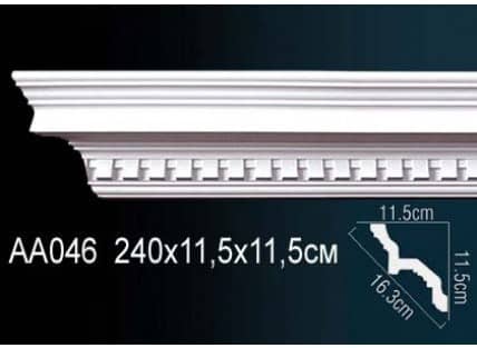 Потолочный плинтус из пенопласта, пвх, полиуретана, пенополистирола и дюрополимера.