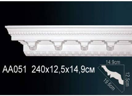 Потолочный плинтус из пенопласта, пвх, полиуретана, пенополистирола и дюрополимера.