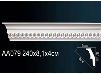 Потолочный плинтус из пенопласта, пвх, полиуретана, пенополистирола и дюрополимера.