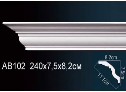 Потолочный плинтус из пенопласта, пвх, полиуретана, пенополистирола и дюрополимера.