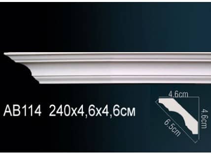 Потолочный плинтус из пенопласта, пвх, полиуретана, пенополистирола и дюрополимера.