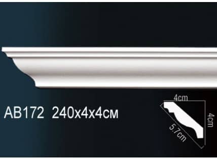 Потолочный плинтус из пенопласта, пвх, полиуретана, пенополистирола и дюрополимера.