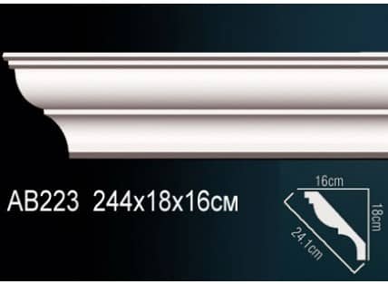 Потолочный плинтус из пенопласта, пвх, полиуретана, пенополистирола и дюрополимера.