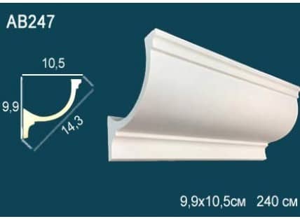 Потолочный плинтус из пенопласта, пвх, полиуретана, пенополистирола и дюрополимера.