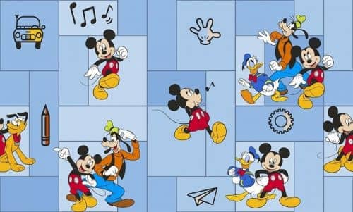 Купить Обои Erismann Disney Mickey E-D-001B виниловые на флизелиновой основе по низкой цене