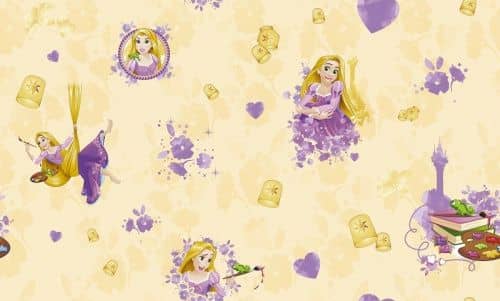 Купить Обои Erismann Disney Rapunzel E-D-003A виниловые на флизелиновой основе по низкой цене