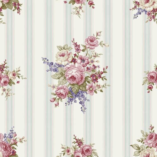 Купить Обои Grandeco Little Florals 2003 LF виниловые на флизелиновой основе по низкой цене