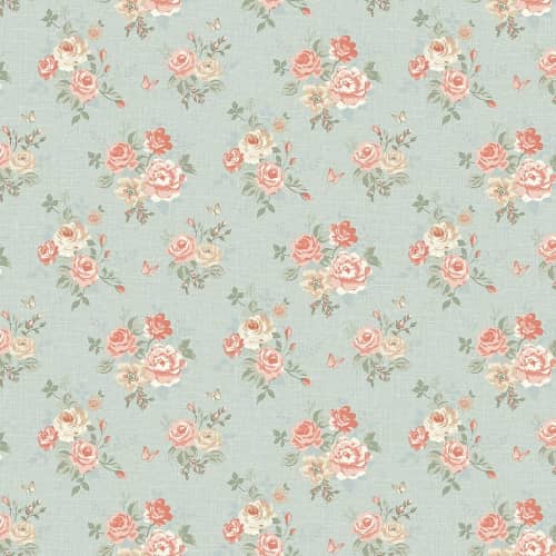 Купить Обои Grandeco Little Florals 3104 LF виниловые на флизелиновой основе по низкой цене