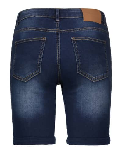 Купить Шорты-бермуды Piazza Italia джинсовые, темно-синие по низкой цене