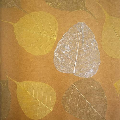 Купить Обои Дизайн Тропик Листья PWF-58 натуральные по низкой цене