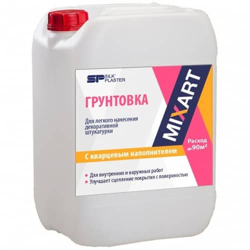 Купить Грунтовка Silk Plaster Mixart 5 л по низкой цене