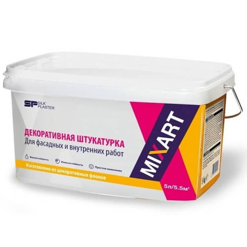 Купить Штукатурка Silk Plaster Mixart 029 фасадная декоративная по низкой цене