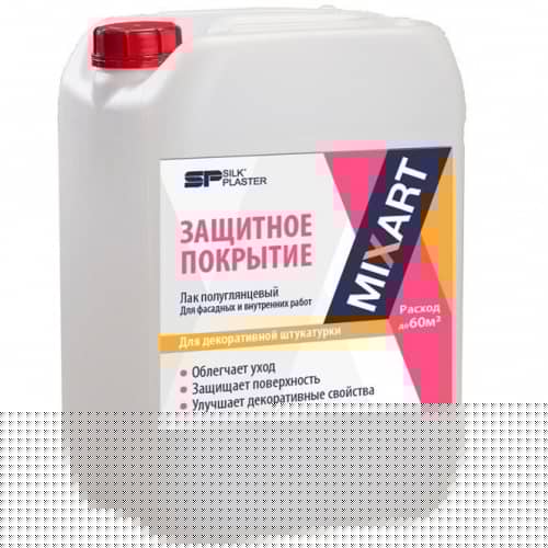 Купить Лак Silk Plaster Mixart 5 л по низкой цене