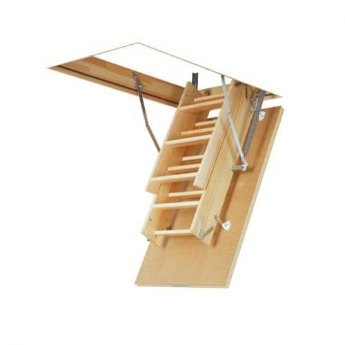 Купить Лестница Fakro LWS Plus чердачная складная 600х1200х2800 мм по низкой цене