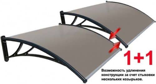 Купить Козырек Fakro Stoprain защитный серебристый 1500х930х280 мм по низкой цене