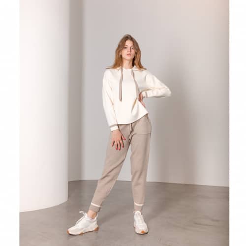 Купить Костюм Lara FF05733ABSU бежевый/серый по низкой цене