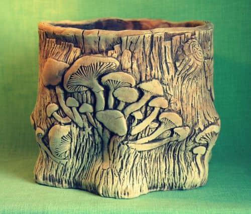 Купить Цветочный горшок Золотое Пень 220 мм по низкой цене