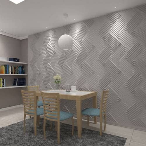 3D панель стеновая Relieffo Fantasy 051 из пенополиуретана 600x600x22,5 мм