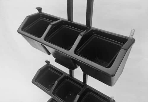 Купить Стойка BOXSAND со светодиодными лампами для фитомодуля с боттомным поливом по низкой цене