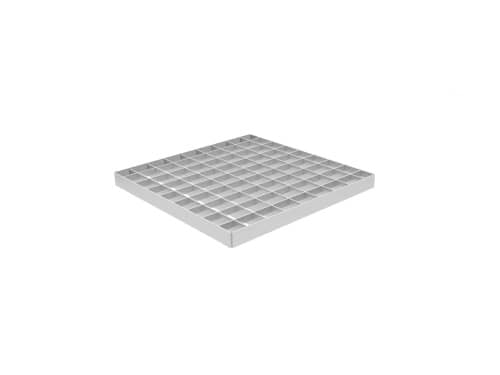 Купить Решетка водоприемная Gidrolica Point РВ-28,5.28,5 - ячеистая стальная оцинкованная, кл. В125 по низкой цене