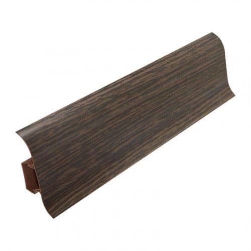 Деревянный, металлический, пластиковый напольный плинтус.