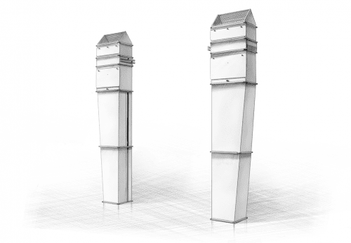 Купить Завеса Vertro TVP 80-50 E/5 воздушная с электрическим тэном по низкой цене