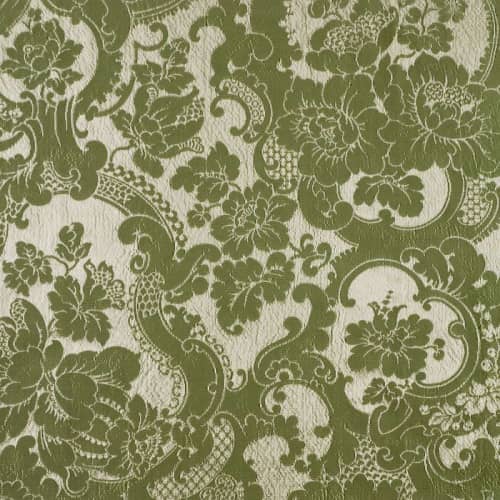 Купить Ткань Galleria Arben Exclusive DAMASK 001 GAUFFREE COL.25 BEIGE GREEN 130 CM по низкой цене