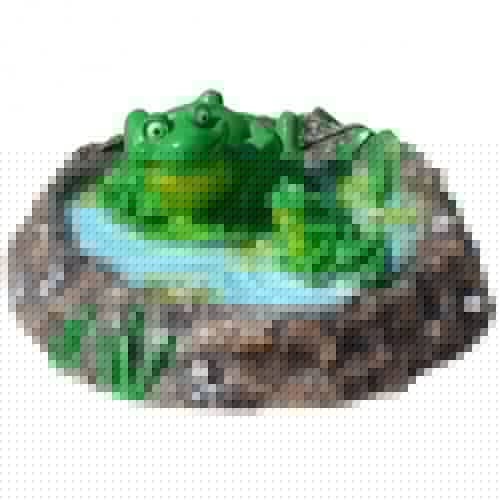 Купить Крышка люка с лягушками по низкой цене