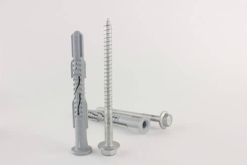 Купить Дюбель 10х100 мм с шурупом фасадный по низкой цене