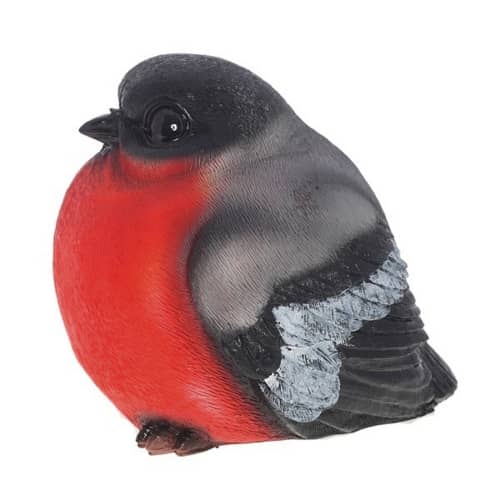 Купить Фигура садовая Снегирь 20 см по низкой цене