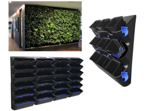 Купить Вертикальный сад BOXSAND 9 с горшками 1,6 литра по низкой цене