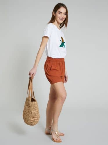 Купить Шорты Piazza Italia коралловые по низкой цене