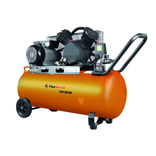 Купить Компрессор масляный FoxWeld AERO 380/100, 100 л, 380 л/мин, 2,2 кВт по низкой цене