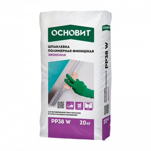 Шпаклевка Основит Эконсилк PG35W гипсовая
