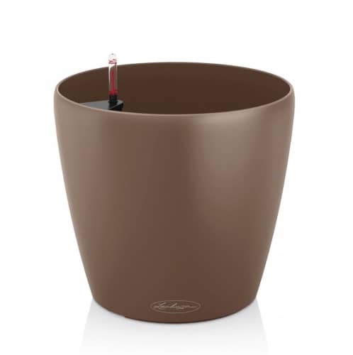 Купить Кашпо Lechuza Color Classico Complete nutmeg 18x17 см по низкой цене
