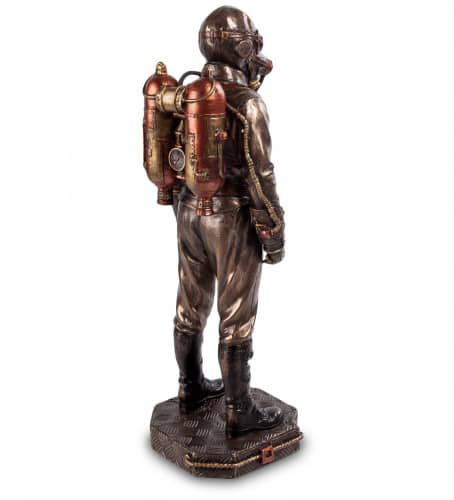Купить Статуэтка Veronese Аэронавт в стиле стимпанк по низкой цене