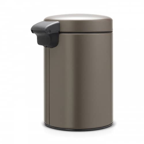 Купить Бак Brabantia newicon мусорный, настенный, платиновый, 3 л по низкой цене