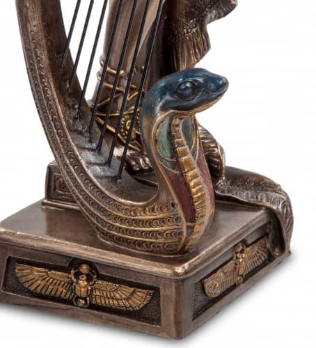 Купить Статуэтка Veronese Клеопатра с лирой WS-447 по низкой цене