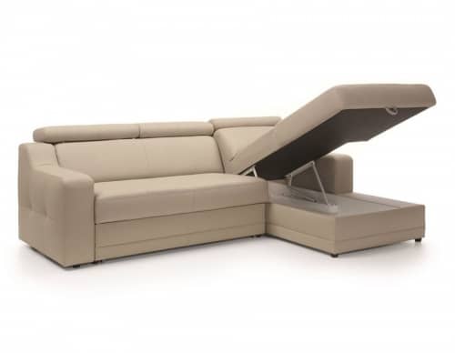 Купить Диван-кровать Gala Collezione Lotos угловой в коже по низкой цене
